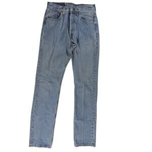 Vintage 1995 Levi's 501 Women's High Waisted Jeans Size 27x32 Stone Washed
